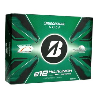 Bridgestone Bridgestone E12 HiLaunch Pelotas de Golf 2026 - Blanco - 12 Unidades