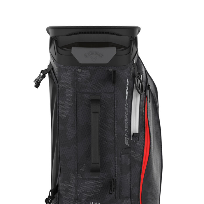 Callaway Callaway Fairway C Hyper Dry Stand Bag 2026 - Graphite Desert Camo Red