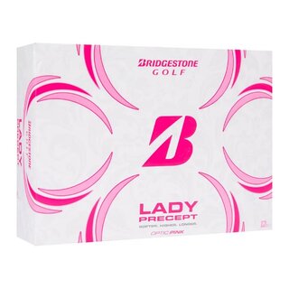 Bridgestone Bridgestone Lady Precept Bolas de golf 2026 - Rosa - 12 Unidades