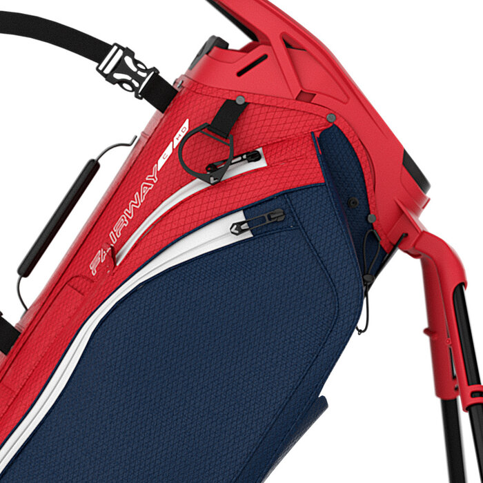 Callaway Callaway Fairway C Hyper Dry Bolsa de golf trípode 2026 - Rojo Blanco Azul
