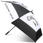 Callaway Tour Authentic UV 68 Inch Double Canopy Golf Umbrella 2026 - Black White
