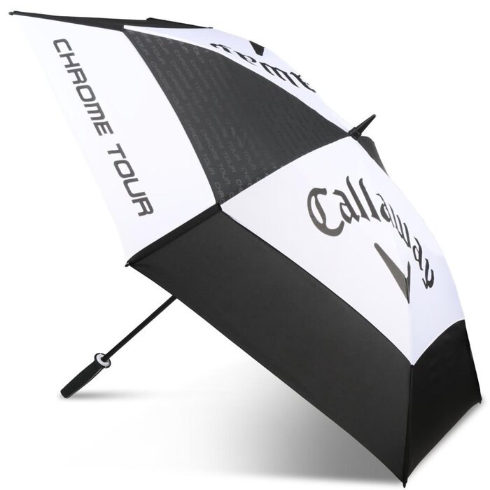 Callaway Callaway Tour Authentic UV 68 Pulgadas Doble Toldo Paraguas de Golf 2026 - Negro Blanco