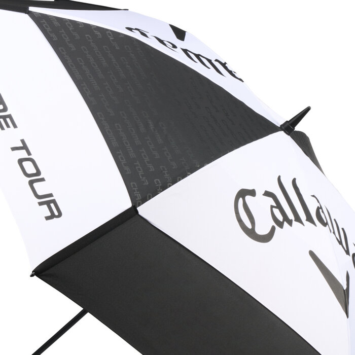 Callaway Callaway Tour Authentic UV 68 Pulgadas Doble Toldo Paraguas de Golf 2026 - Negro Blanco
