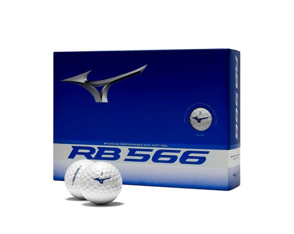Mizuno Mizuno RB566 Pelotas de golf 2026 - Blanco -12 Unidades