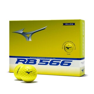 Mizuno Mizuno RB566 Pelotas de golf 2026 - Amarillo -12 Unidades