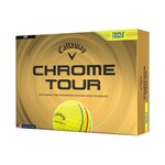 Callaway Chrome Tour Triple Track Golf Balls 2026 - Yellow - 12-Pack