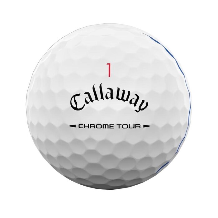 Callaway Callaway Chrome Tour Triple Track Bolas de golf 2026 - Blanco - 12 Unidades