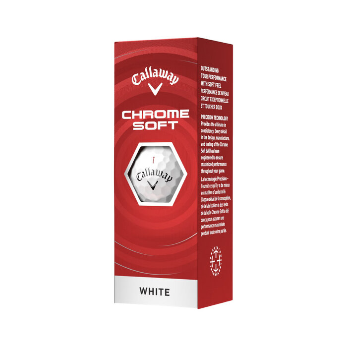 Callaway Callaway Chrome Soft Golfballen 2026 - Blanco - 12 Unidades