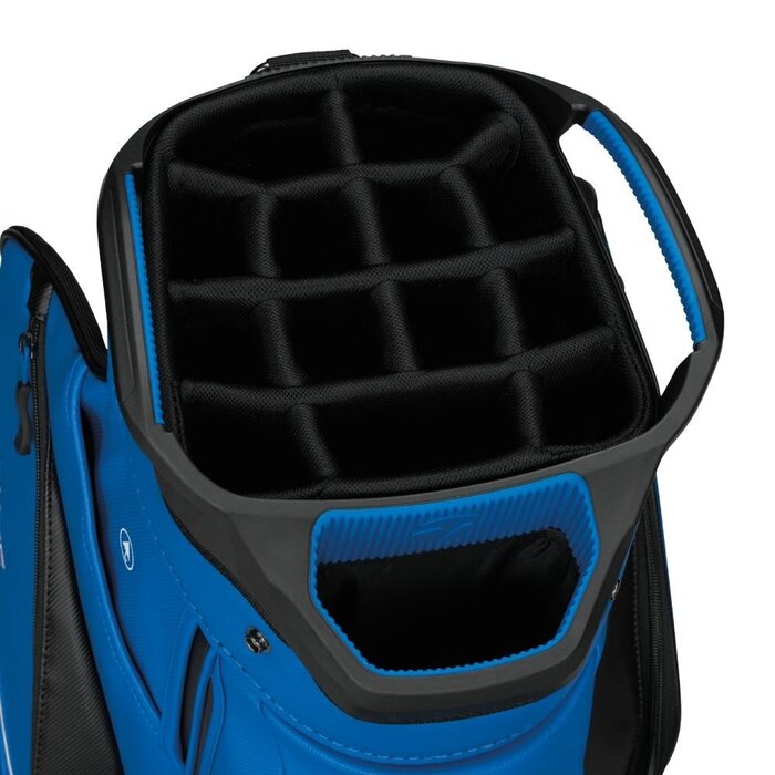 TaylorMade TaylorMade DeLuxe Bolsa de golf carro 2026 - Negro Azul