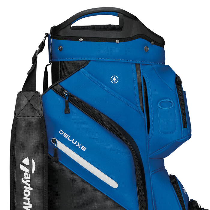 TaylorMade TaylorMade DeLuxe Bolsa de golf carro 2026 - Negro Azul