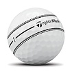 TaylorMade TaylorMade TP5x Stripe Pelotas de Golf 2026 - Blanco - 12 unidades