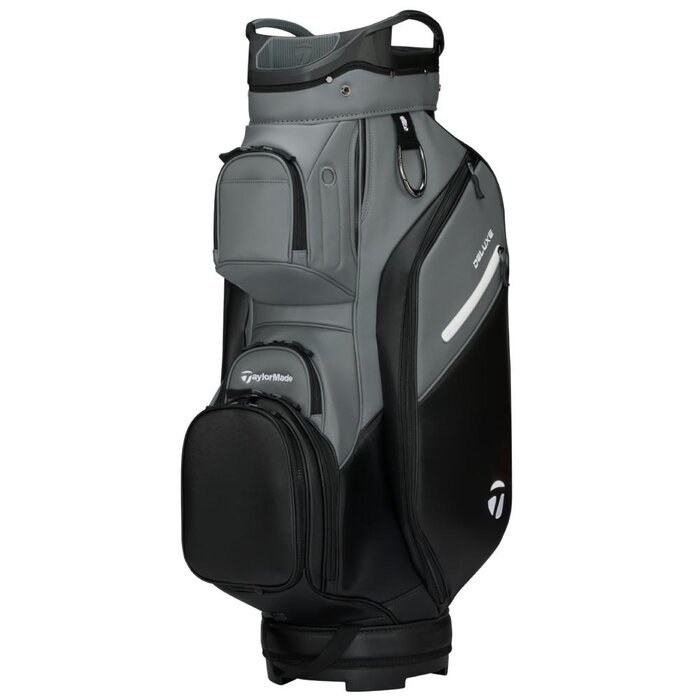 TaylorMade TaylorMade DeLuxe Cart Bag 2026 - Black Grey