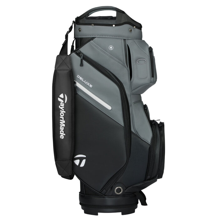 TaylorMade TaylorMade DeLuxe Cart Bag 2026 - Black Grey
