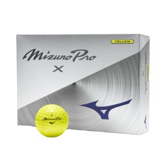 Mizuno Mizuno Pro X Bolas de golf 2026 - Amarillo - 12 Unidades