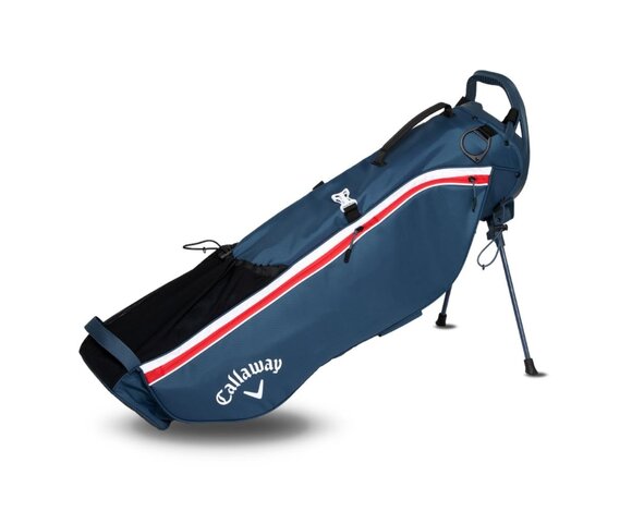 Callaway Callaway Carry+ bolsa de golf trípode 2025 - Azul Blanco Rojo