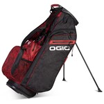 OGIO All Elements Hybrid Waterproof Bolsa de golf trípode 2026 - Negro Rojo