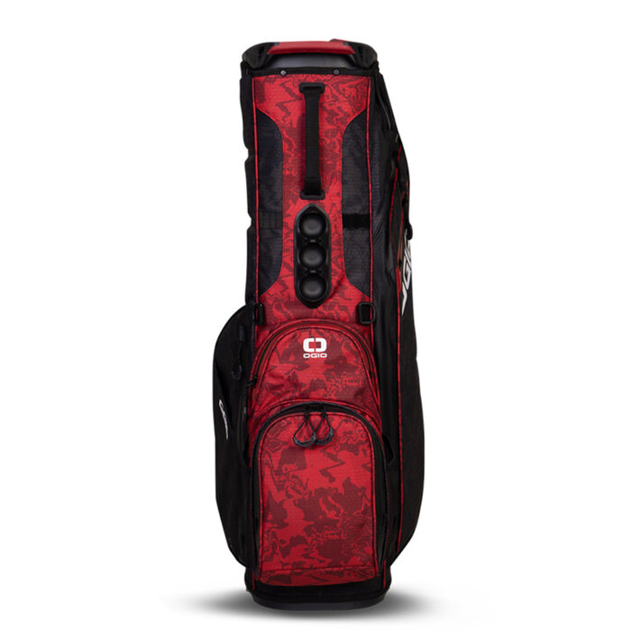 Ogio OGIO All Elements Hybrid Waterproof Bolsa de golf trípode 2026 - Negro Rojo