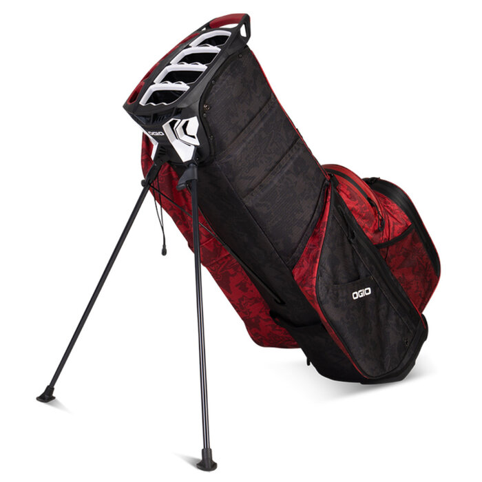 Ogio OGIO All Elements Hybrid Waterproof Bolsa de golf trípode 2026 - Negro Rojo