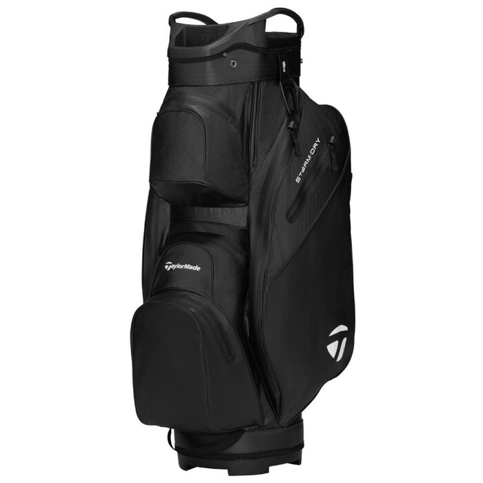 TaylorMade TaylorMade StormDry Waterproof Bolsa de golf carro 2026 - Negro