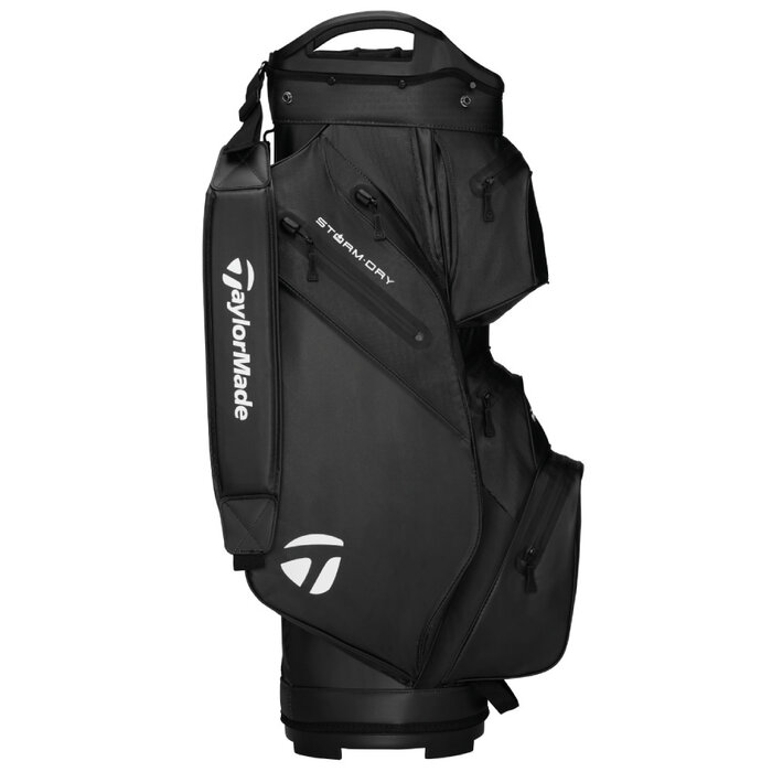 TaylorMade TaylorMade StormDry Waterproof Bolsa de golf carro 2026 - Negro
