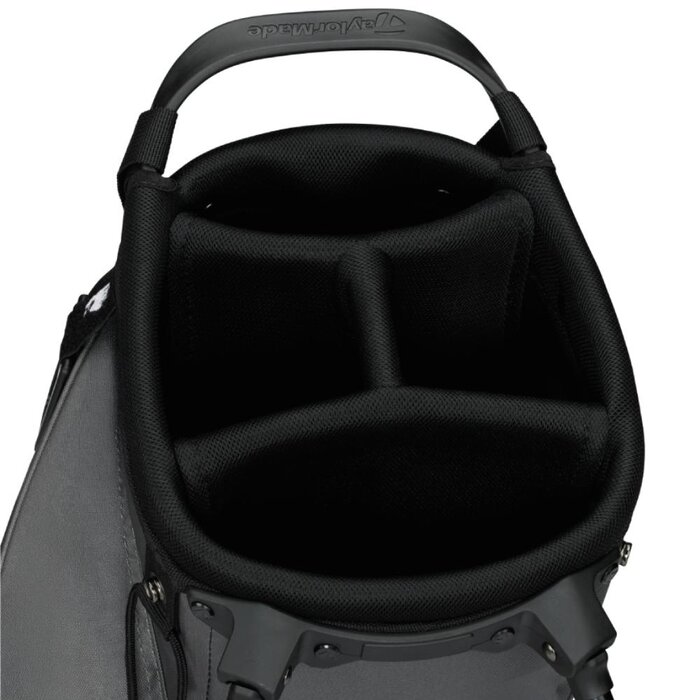 TaylorMade TaylorMade StormDry Waterproof Bolsa de golf trípode 2026 - Gris Negro