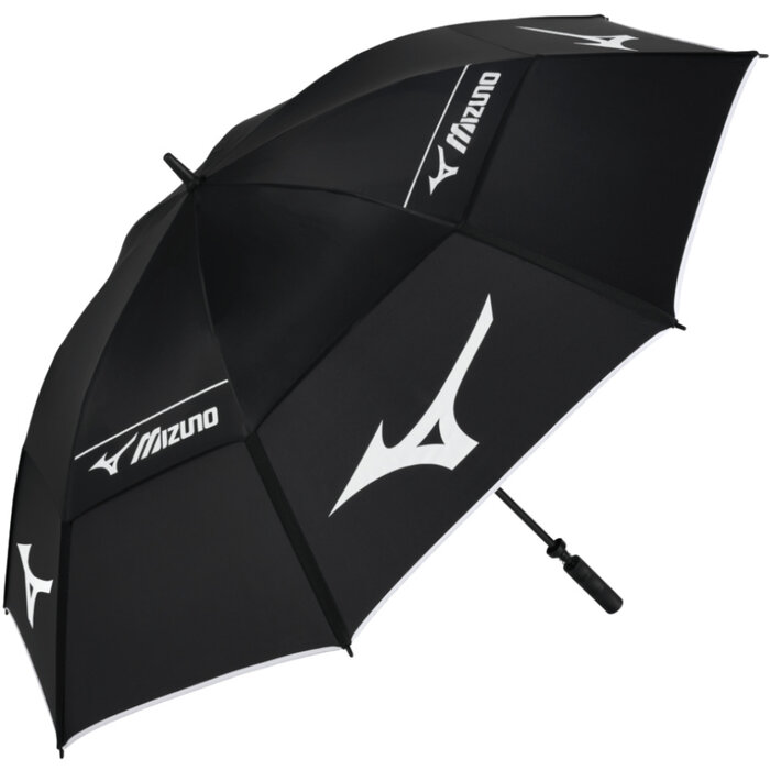 Mizuno Mizuno Tour-25 Twin Canopy 64 Pulgadas Paraguas de Golf - Negro