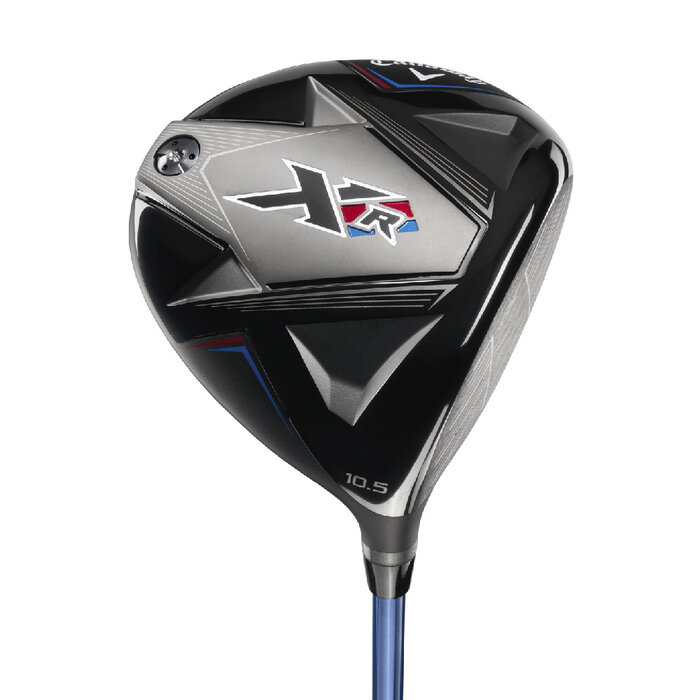 Callaway Callaway XR 26 - Set de golf para hombre | Bolsa de golf trípode (varilla de acero) | Gris Azul Rojo