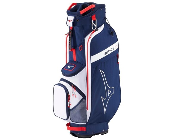 Mizuno Mizuno BR-D3C Cart Bag 2025 - Navy Red