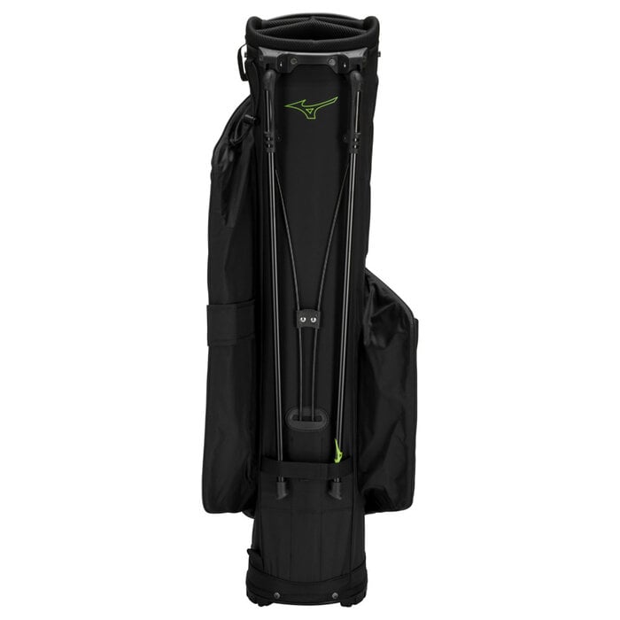 Mizuno Mizuno BR-DRI Waterproof Bolsa de golf trípode - Negro Verde