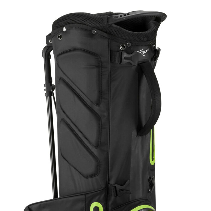 Mizuno Mizuno BR-DRI Waterproof Bolsa de golf trípode - Negro Verde