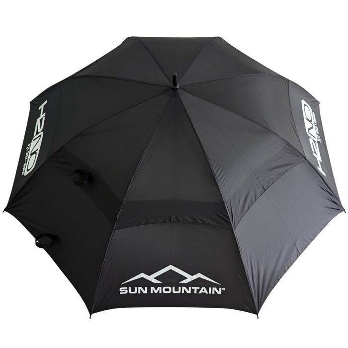 Sun Mountain Sun Mountain H2NO Double Canopy 68 Inch Golf Umbrella - Black