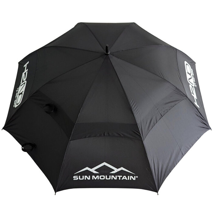 Sun Mountain Sun Mountain H2NO Double Canopy 68 Inch Golf Umbrella - Black