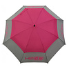 Sun Mountain H2NO Double Canopy 68 Inch Golf Umbrella - Hot Pink Cadet