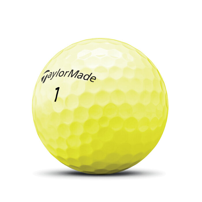 TaylorMade TaylorMade TP5 Pelotas de golf 2026 - Amarillo - 12 unidades
