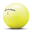 TaylorMade TaylorMade TP5x Pelotas de Golf 2026 - Amarillo - 12 unidades
