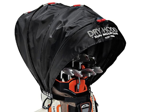 Sun Mountain Sun Mountain Dry Hood Cubierta para lluvia para Bolsa de golf - Negro
