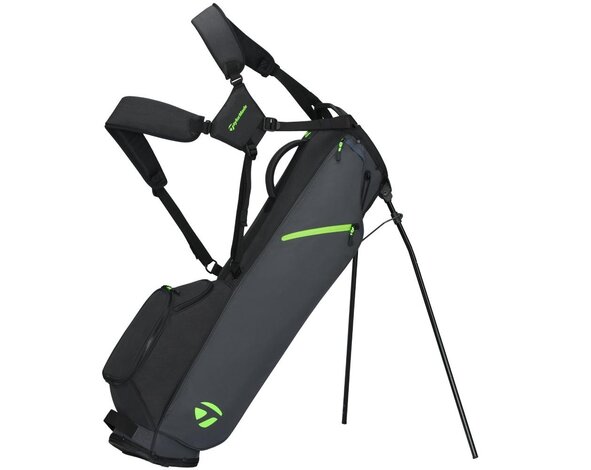 TaylorMade TaylorMade Flextech Carry Stand Bag 2026 - Grey Neon Green
