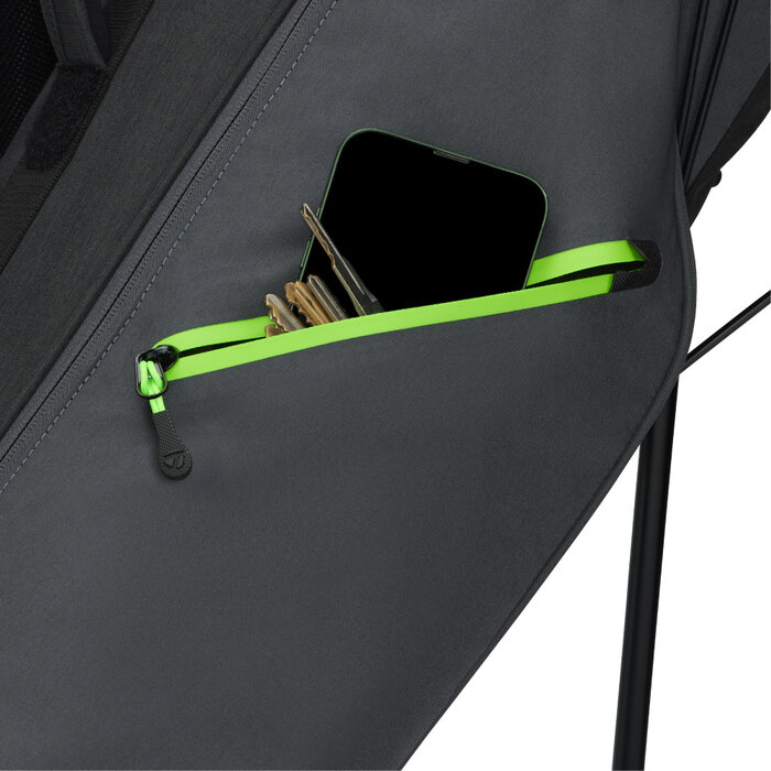 TaylorMade TaylorMade Flextech Carry Stand Bag 2026 - Grey Neon Green