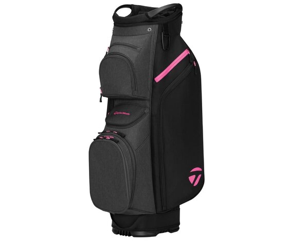 TaylorMade TaylorMade Cart Lite Cart Bag 2026 - Black Neon Pink