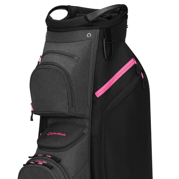 TaylorMade TaylorMade Cart Lite Bolsa de golf carro 2026 - Negro Rosa