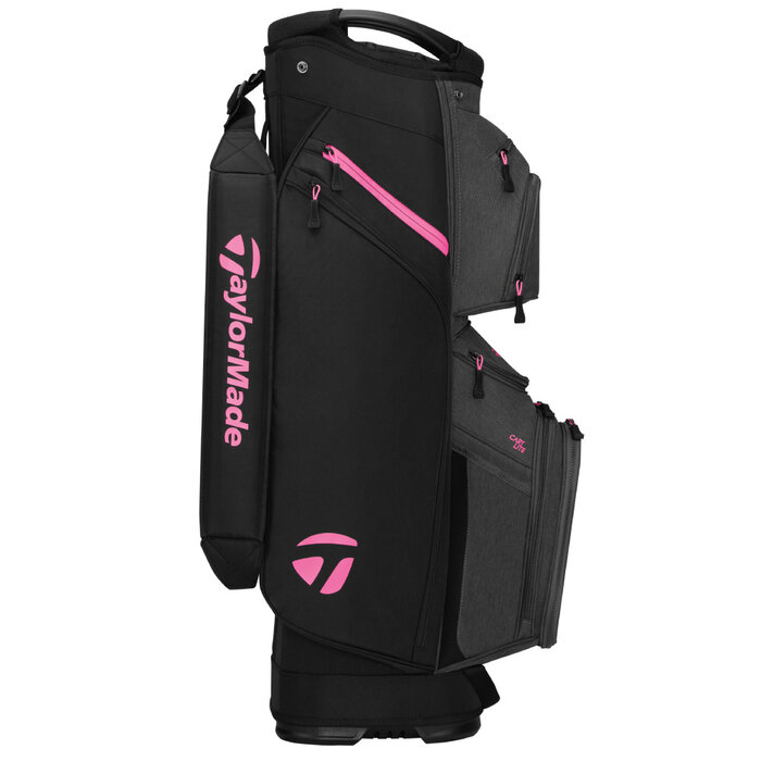 TaylorMade TaylorMade Cart Lite Bolsa de golf carro 2026 - Negro Rosa