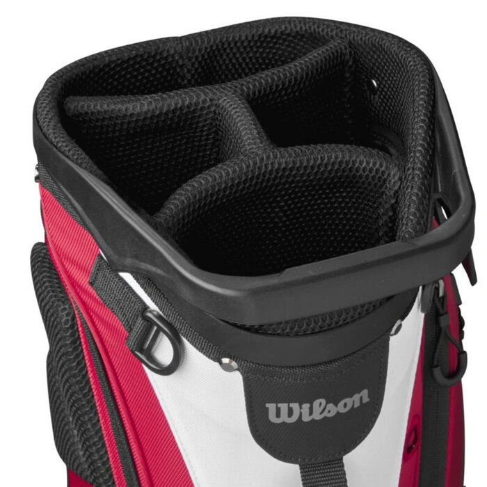 Wilson Wilson Exo Lite Bolsa de golf trípode 2026 - Rojo