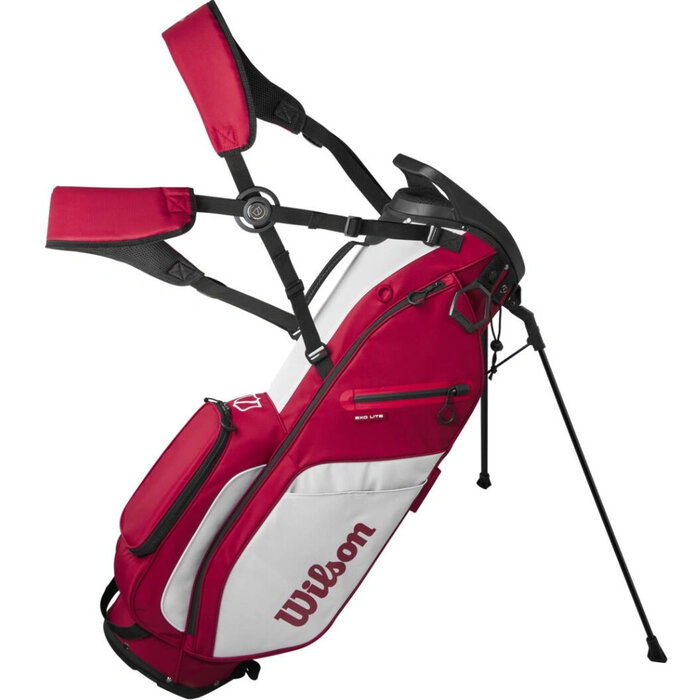 Wilson Wilson Exo Lite Bolsa de golf trípode 2026 - Rojo