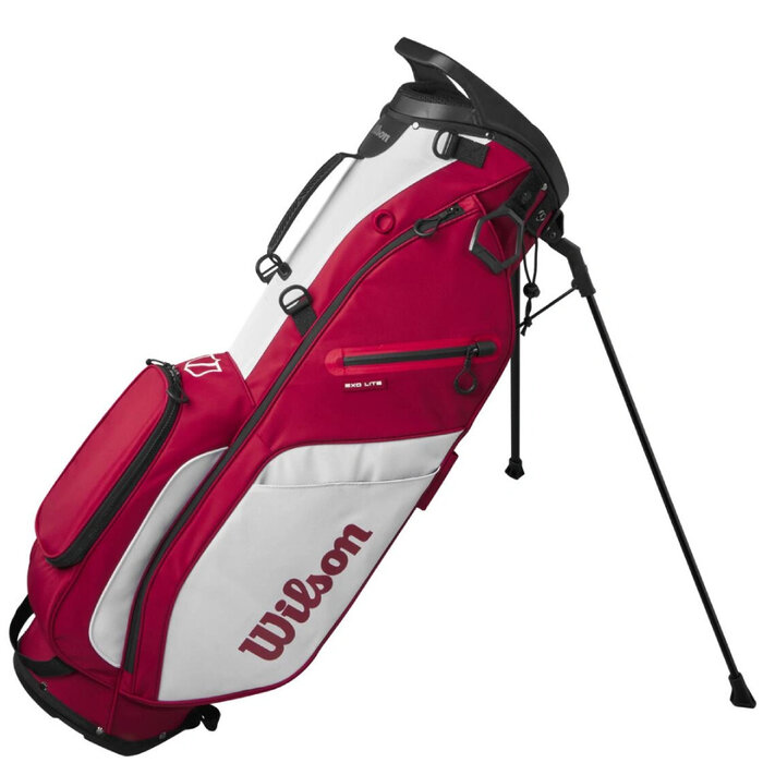 Wilson Wilson Exo Lite Bolsa de golf trípode 2026 - Rojo
