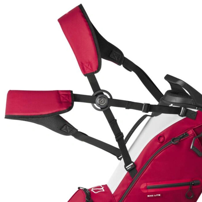 Wilson Wilson Exo Lite Bolsa de golf trípode 2026 - Rojo