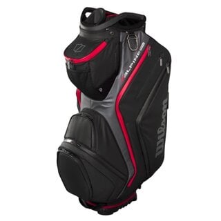 Wilson Wilson Alpine Dry Waterproof Bolsa de golf carro 2026 - Negro Gris Rojo