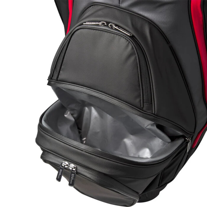 Wilson Wilson Alpine Dry Waterproof Bolsa de golf carro 2026 - Negro Gris Rojo