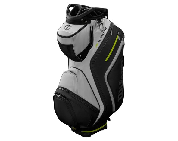 Wilson Wilson Alpine Bolsa de golf carro 2026 - Gris Negro
