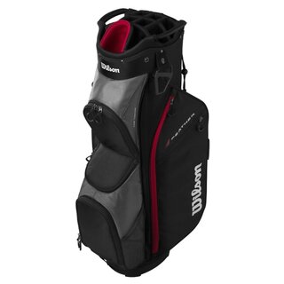 Wilson Wilson Feather Bolsa de golf carro 2026 - Negro Gris Rojo