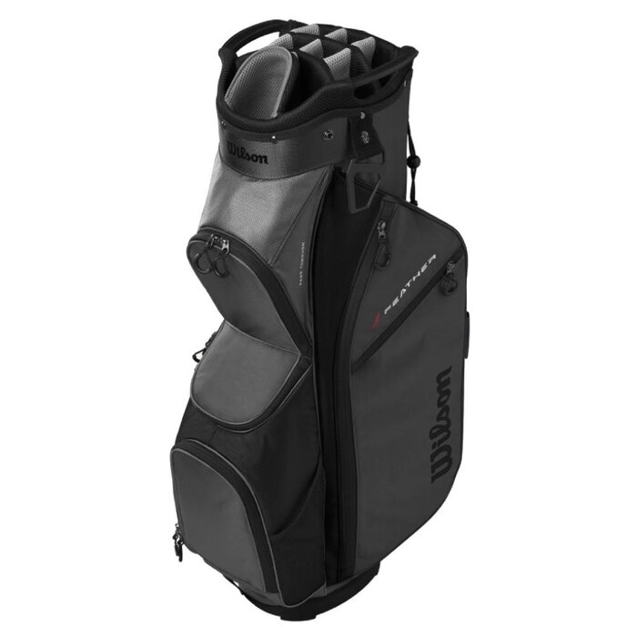 Wilson Wilson Feather Bolsa de golf carro 2026 - Gris Negro